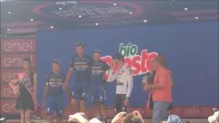 Giro d'Italia 2016 Tappa 18 Muggiò-Pinerolo Premiazione