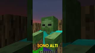 QUANTO E' ALTO IL PLAYER DI MINECRAFT? | #minecraft