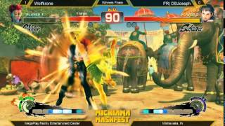 FR|DBJoseph vs Wolfkrone - Michiana Mashfest Winners Finals Street Fighter 4