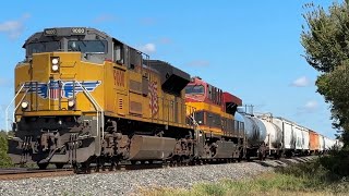 UP 9000 SD70AH w/ Nice K5LLA Leads Huge 2x1x1 Manifest