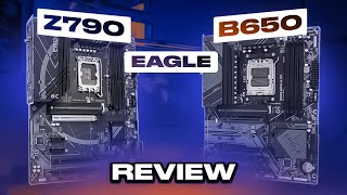 Gigabyte B650 EAGLE AX and Z790 EAGLE AX review. Good, but not without questionable choices..