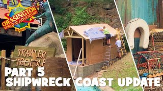 Chessington World of Adventures - Shipwreck Coast Construction Update - Part 5