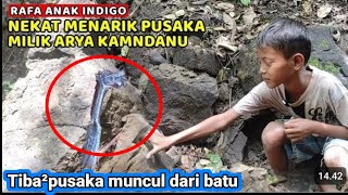 KEJADIAN VIRAL❗Rafa anak indigo nekat menarik pusaka naga puspa.