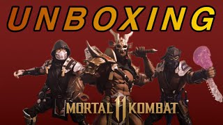 MORTAL KOMBAT 11 McFarlane Toys figure UNBOXING (Scorpion/Sub-Zero/Shao Khan)