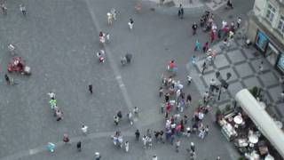 Prague, Top of clock tower.