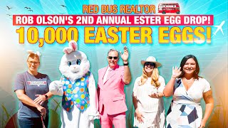 Rob Olson's Easter Egg Drop - 10,000 Easter Eggs!