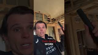 Pre-drywall snapshot of our HVAC soffit installation. #shorts #shortvideo #constructiontips #chicago