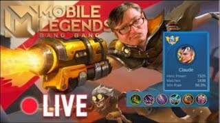 Mobile legends live 🇮🇳 🔴 Road to Mythic glory . Current Rank - Mythic 38⭐