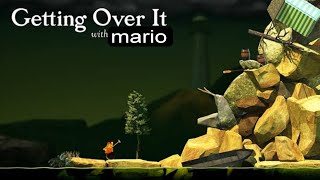 Super Mario Bros but it's... GETTING OVER IT?