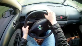 skoda POV driving