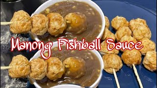 How to make Fish Ball sauce || Manong Fishball Sauce || easy recipe