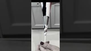 B&W Meringue Twist Video #shorts #wednesdayaddams