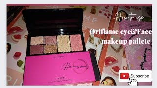 Oriflame eye & face makeup pallete