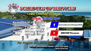 JMCIM CEBU CENTRAL VISAYAS SUNDAY SERVICE OCTOBER 6, 2024