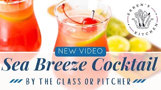 Sea Breeze Cocktails