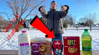 My Brother Tries The One Chip Challenge!