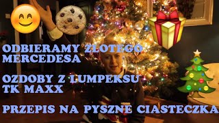 🎀 VLOGMAS 14: LUMPEKS i TK MAXX - OZDOBY ŚWIĄTECZNE - PRZEGLĄD | CIASTECZKA ŚWIĄTECZNE | MERCEDES