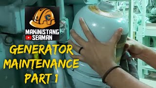 By-pass filter Generator maintenance part 1.