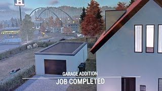 Building a garage & we bought a new machine |Construction Simulator 2022 |Ps4