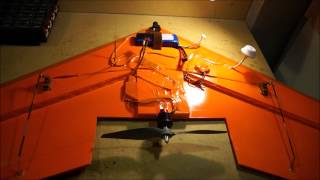 fpv40 cheap home made fpv wing