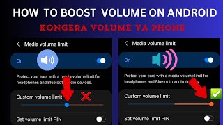 🛑 Ongera volume ya phone yawe nukora ibi phone yawe izajya isakuza cyane|| #howtoboostvolume