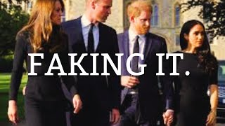 King Charles IGNORES HARRY + KATE And MEGHAN 'FIGHT' At DEATH VIEWING Before QUEENS' FUNERAL ? 🔮