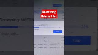 Recover Deleted Files #shorts