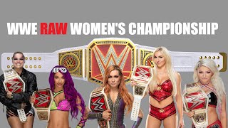 Albo d'Oro WWE Raw Women's Championship (Every Raw Women's Champion)