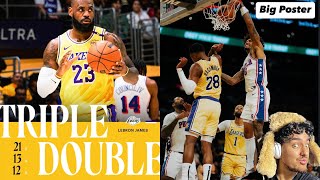 Lakers vs 76ers Highlights.((Reaction))