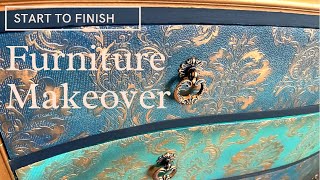 Furniture Makeover | Trash to Treasure Furniture Flip Using Dixie Belle Paint