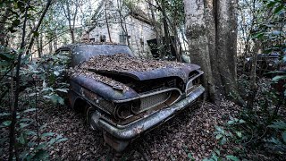 I Found a Rare Classic Car Graveyard in the woods of the South