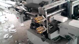 plastic facial tissue paper packing machine