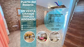 FUERTEVENTURA Grande Triplex a la Venta en Majada Marcial € 220.000 ref  6370549🛬🌊 🏄 ☀️