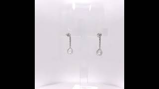 Σκουλαρίκια δάκρυ EL49179 - 360 Video | Haritidis Jewelry #earrings