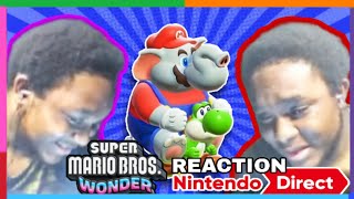 YOSHI's POOR BACK!!! |Super Mario Bros. Wonder Direct 8.31.2023 Analysis REACTION & Rant