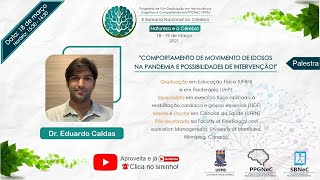 Palestra "Comportamento de movimento em idosos na pandemia e possibilidades de intervenção"