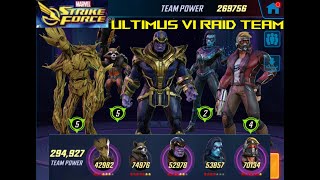 BEST Ultimus VI Raid Team (2020)!!! - MARVEL Strike Force!