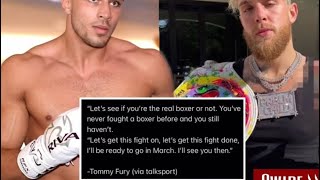 Why Jake Paul vs tommy fury might happen in March 2022