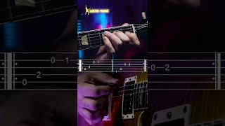 Red hot chili peppers "Californication" guitar intro tutorial TAB #shorts