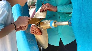 How To Install A MaxProp Propeller With Molly & Ben | Sailboat Story 193