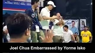 Joel Chua Embarrassed by Yorme Isko in His Own Territory – No Escape from the Crowd