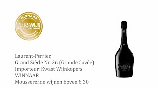 WINNAAR - Mousserende wijn vanaf € 30 - LAURENT-PERRIER, GRAND SIÈCLE N° 26 (GRANDE CUVÉE)