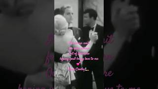 Bing Crosby🚬sings Out of Nowhere💕31mix2 #shorts