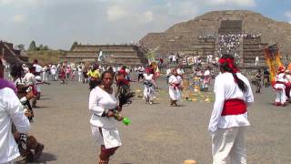 another solstice dance at the pyramids of Teotihuacan