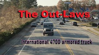 International 4700 armored truck - The Out-Laws #piercebrosnan #djbits #rocketroll