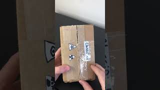 3d printed box cutter with top secret unboxing 🛸 #shorts