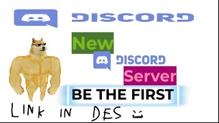 New discord server [Pindu2018] JOIN NOW! {link is des}