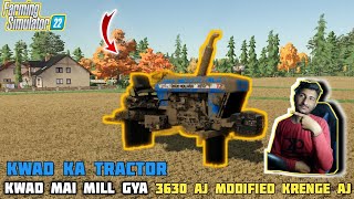 Farming simulator 22 Indian mod challenge Hindi mil gya newholland 3630 kwad Mai