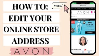 Avon: How to Change Your Online Store Address 🖥