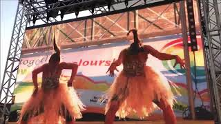 World Gymnaestrada 2019 Tongan Team at British & Australian Evening Outdoor Performance